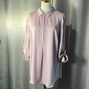 SOFT SURROUNDINGS tencel tunic soft pink.                              order(63)